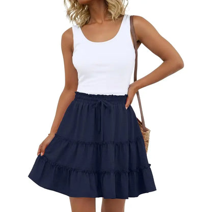 Women's Bohemian Style Midi Skirt