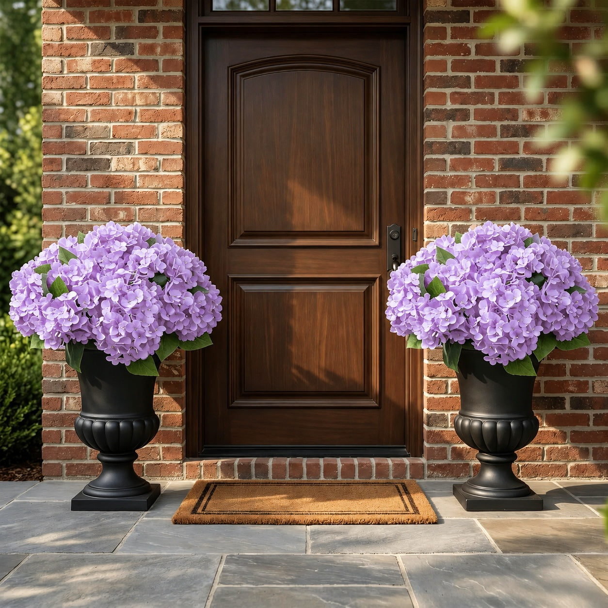 🔥Hot Sale 70% OFF🔥Artificial Outdoor Hydrangea Flowers - UV resistant, Waterproof, Windproof